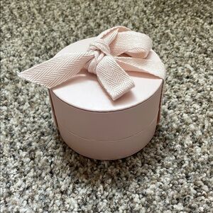 Gorjana Pink Circular Ring Box (empty)